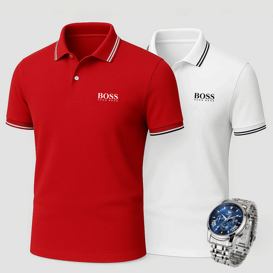 Buy 2 Polos, Pay 1 – Get a Free Exclusive Watch
