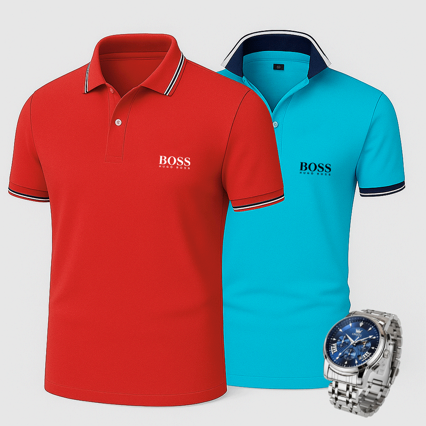 Buy 2 Polos, Pay 1 – Get a Free Exclusive Watch