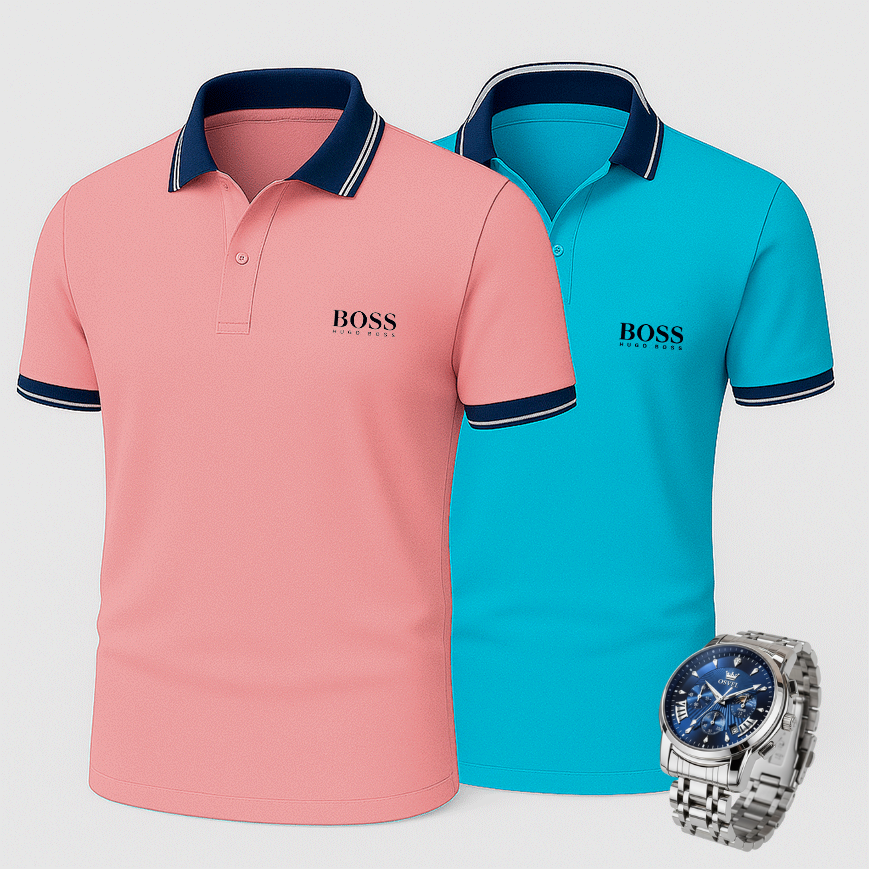 Buy 2 Polos, Pay 1 – Get a Free Exclusive Watch
