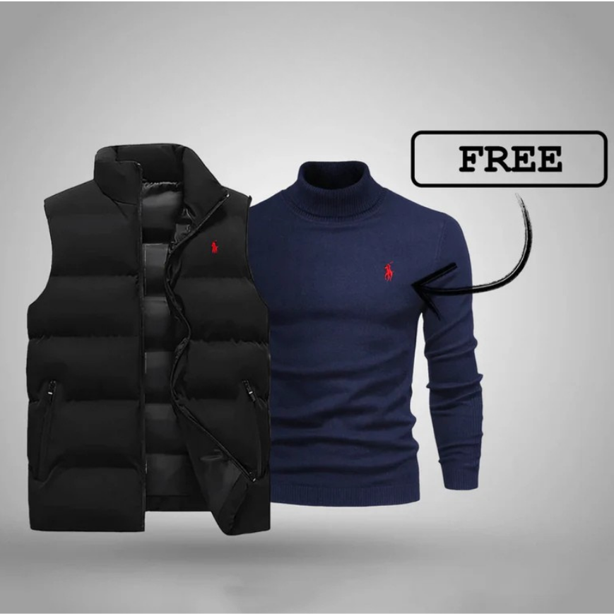 Buy 1 Vest and Get 1 Sweater FREE
