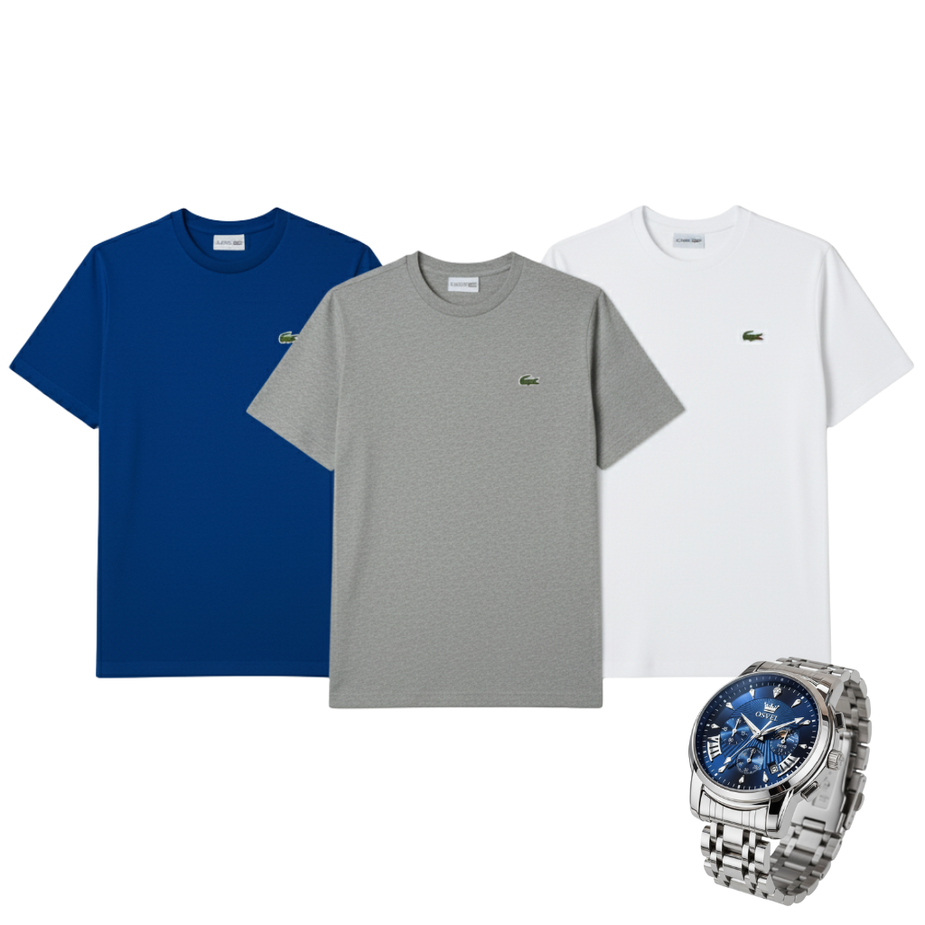 Buy 1, Get 3 – LCT Premium T-Shirt + Free Premium Watch