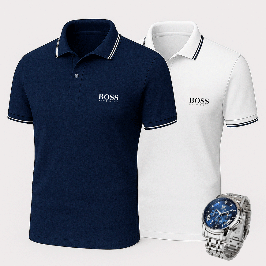 Buy 2 Polos, Pay 1 – Get a Free Exclusive Watch
