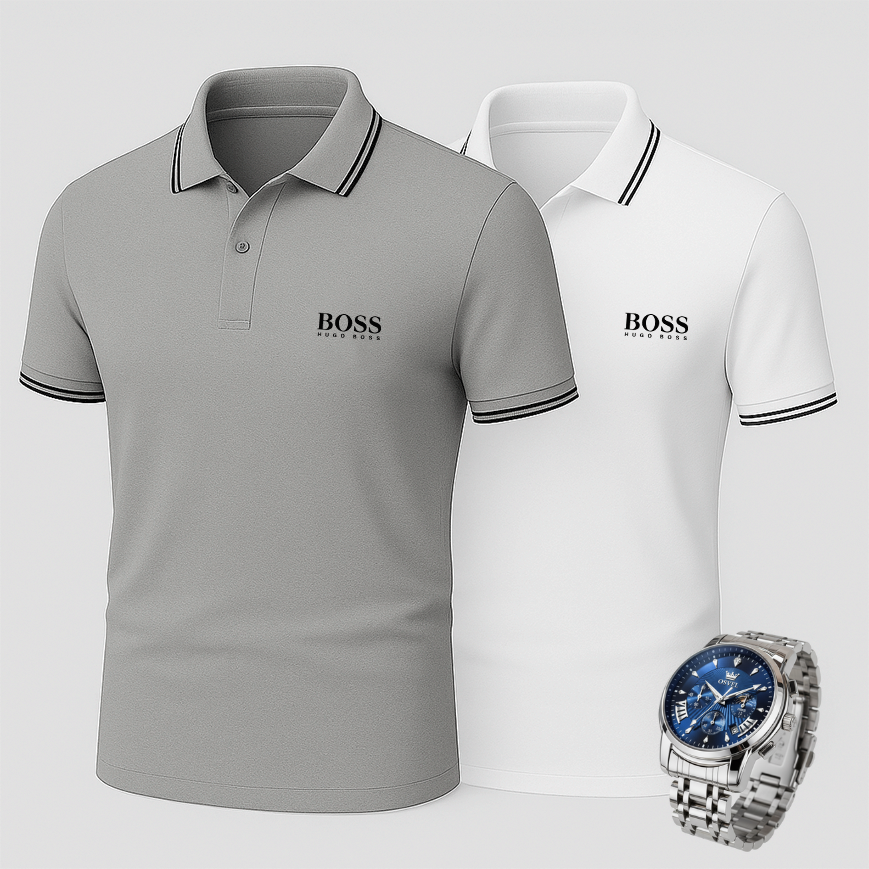 Buy 2 Polos, Pay 1 – Get a Free Exclusive Watch
